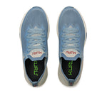 Top view of KURU Footwear FLUX Men's Sneaker in Dove Gray/Blue Fog