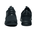 Front and back view on KURU Footwear ATOM Women's Waterproof in Jet Black.