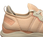 Close-up of the ankle on the KURU Footwear STRIDE Move Women's Sneaker in PinkSorbet