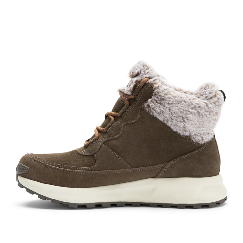 Detail of ATOM Lumi in Burnt Olive-Sand