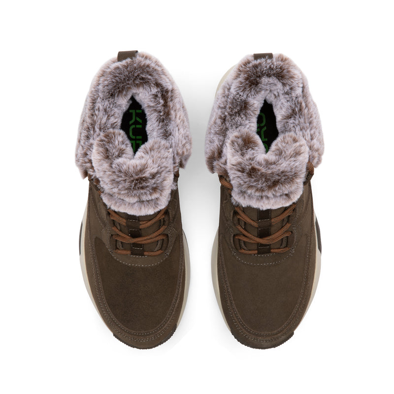 Detail of ATOM Lumi in Burnt Olive-Sand