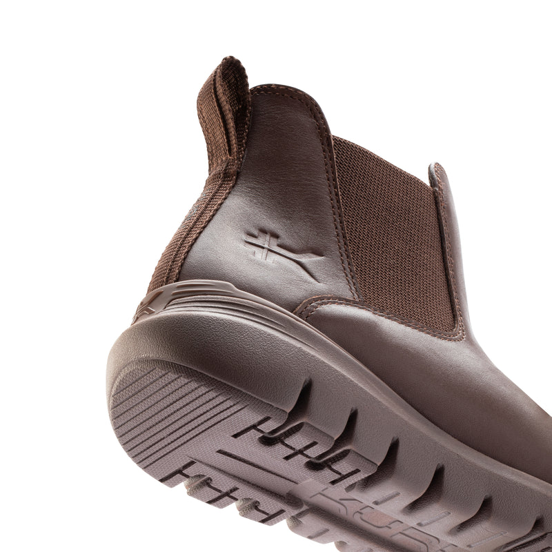 Detail of FLEX Astra in Chestnut Brown