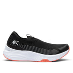 KURU ATOM 2 Slip-On Women's Slip-On Sneaker in Jet Black-Dark Coral.