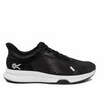 KURU ATOM Fusion Women's Sneaker in Jet Black-Bright White.