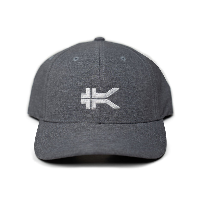 KURU Classic Snapback in Charcoal Heather.