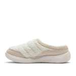 KURU DRAFT 2 Women's Cozy Clog in Winter Cream-Ashwood, medial view.