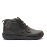 KURU DRAFT Aalto Men's Boot in Tobacco Brown Jet Black.
