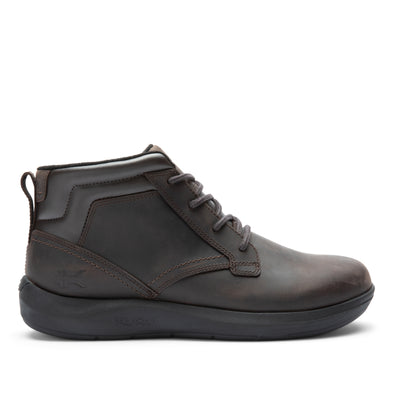 KURU DRAFT Aalto Men's Boot in Tobacco Brown Jet Black.