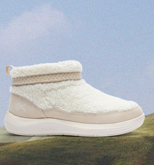 KURU DRAFT Lahti Women's Cozy Boot in Winter Cream-Ashwood.