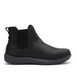 KURU DRAFT Salo Men's Slipper in Jet Black.