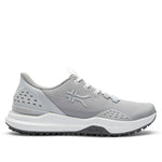 KURU DRIVE Golf Unisex Golf Shoe in Dove Gray-Bright White.