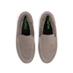 Top view of the KURU LOFT 2 Men's Slipper in Greige-Jet Black.