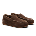 Pair of KURU LOFT 2 Men's Slippers in Walnut Brown-Toffee Brown.