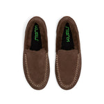 Top view of the KURU LOFT 2 Men's Slipper in Walnut Brown-Toffee Brown.
