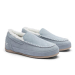 Pair of KURU LOFT 2 Women's Slippers in Blue Fog-Sand.