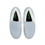 Top view of the KURU LOFT 2 Women's Slipper in Blue Fog-Sand.