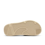 Outsole of the KURU MOMENT Women's Cozy Slide in Ashwood-Winter Cream showing KURUSOLE technology.
