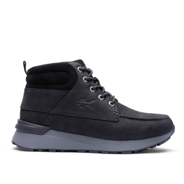 KURU QUEST 2 Men's Hiking Boot in Jet Black-Lead Gray.