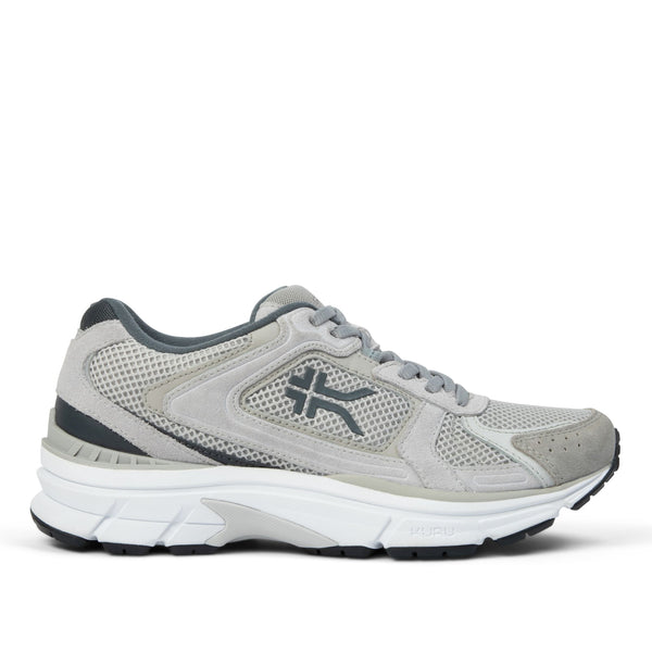 KURU SURGE Unisex Sneaker in Dove Gray-Bright White.