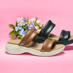 Detailed image of CODA Mesa in AmberBrown-PearlWhite