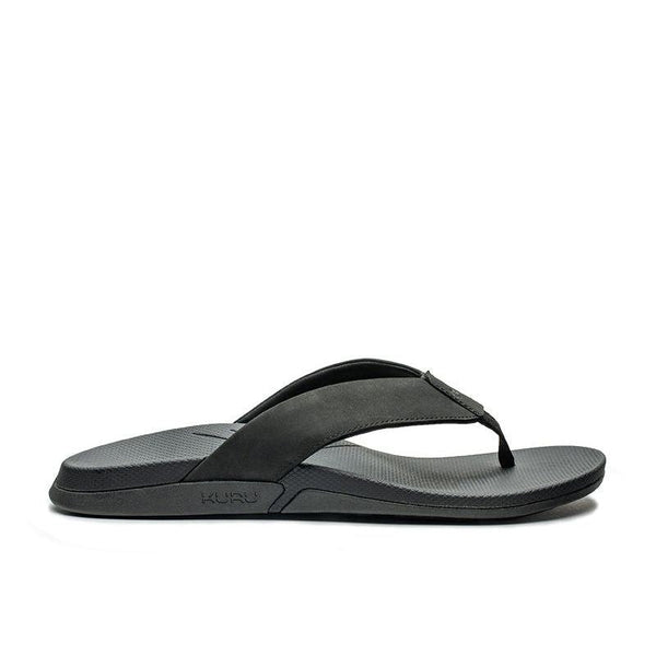 KURU KALA 2 Men's Sandal in Jet Black.