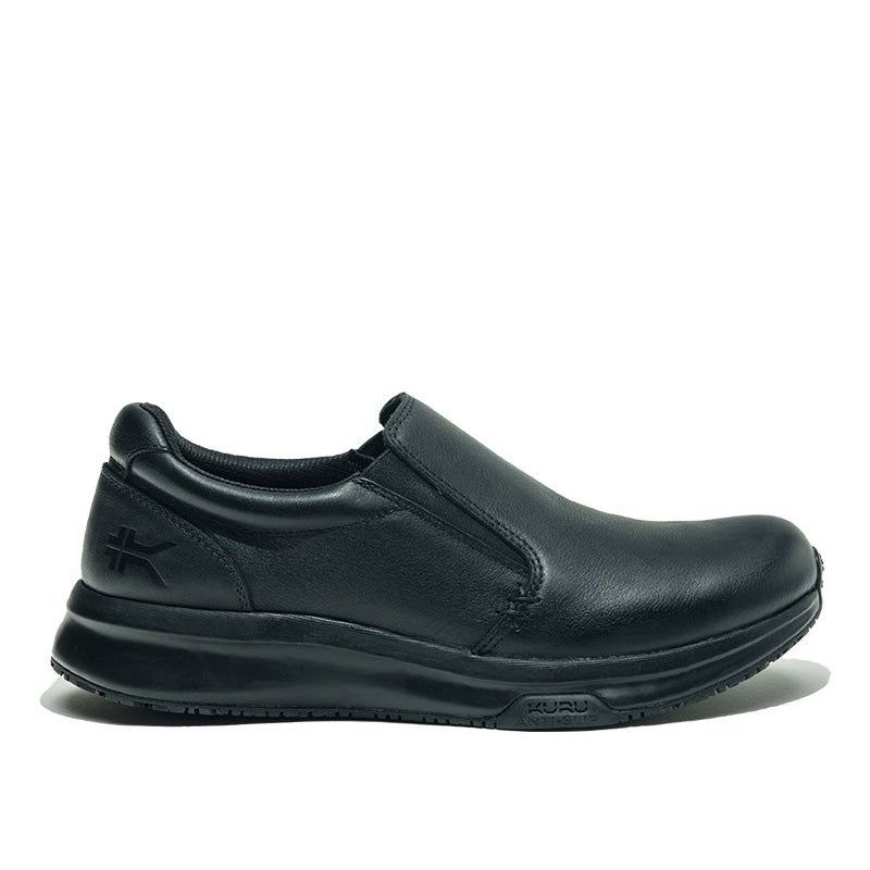 ladies slip on dress shoes Best Work Shoes for Plantar Fasciitis Slip-On Shoe Women's Leather Size KIVI 2 Orthopedic for Work, Walking & Lounging