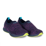 Detailed image of STRIDE WIDE in MidnightBlue-ElectricGrape