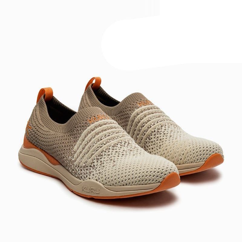 Detailed image of STRIDE WIDE in Sand-Apricot