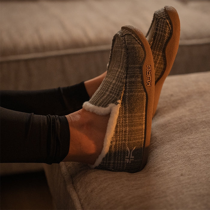 Detailed image of LOFT in GrayPlaid-Capuccino