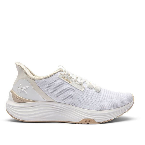 KURU ATOM 2 Women's Sneaker in Bright White-Sand.