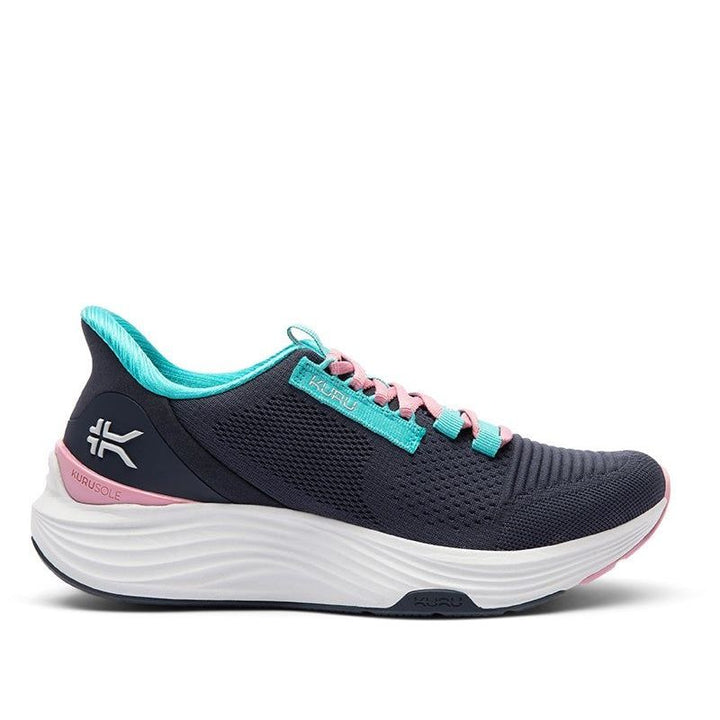 Heel Pain Kuru Shoes Wide Width ATOM Women's Athletic Sneaker KURU