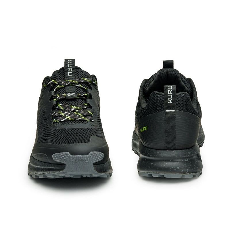 Detailed image of ATOM Trail in JetBlack-KURUGreen