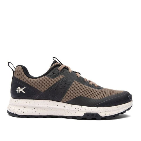 Kuru Atom Trail Hiking Shoes Mens 10 Grey Black Orange Trail Sneakers Low Top KURU Mens Atom Trail 103302120 Lead Gray Orange Spice Hiking  main image 3