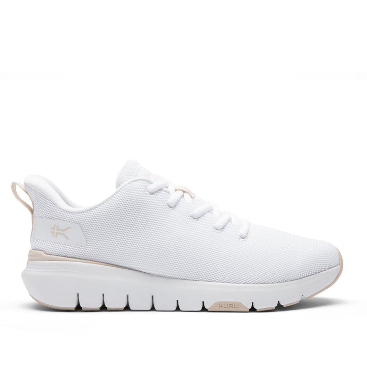 Kuru Flex Via Shoes Women\'s 10.5 M Bright White Sand Running Walking Sneakers Kuru-Flex-Via-Overview.jpeg main image 2