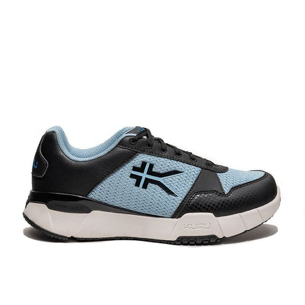 KURU QUANTUM 2 Women's Sneaker in Jet Black-Misty Blue.