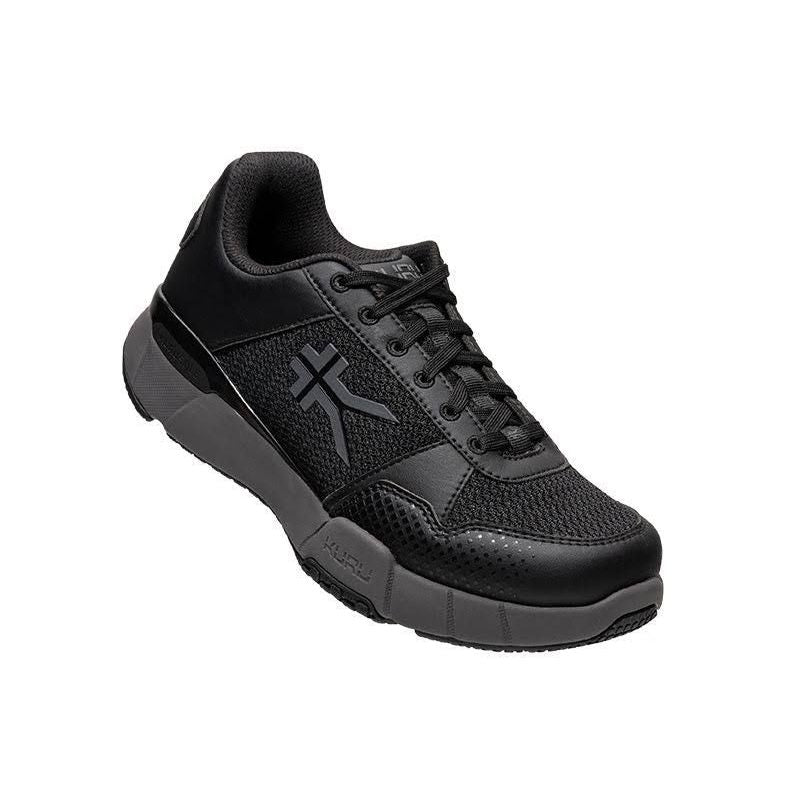 Kuru Quantum Mens Walking Shoes‎ Black Nubuck Leather Sneakers 12.5 Wide QUANTUM 2 Slip-On Men main image 2