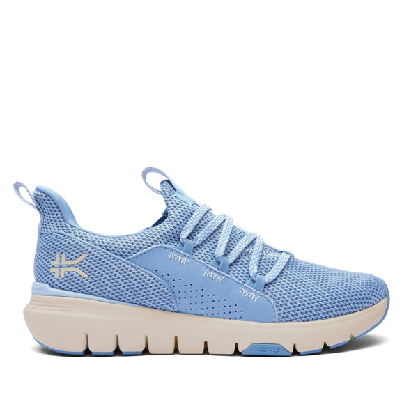 KURU FLEX Slip-On Women's Sneaker in Blue Fog-Sand.