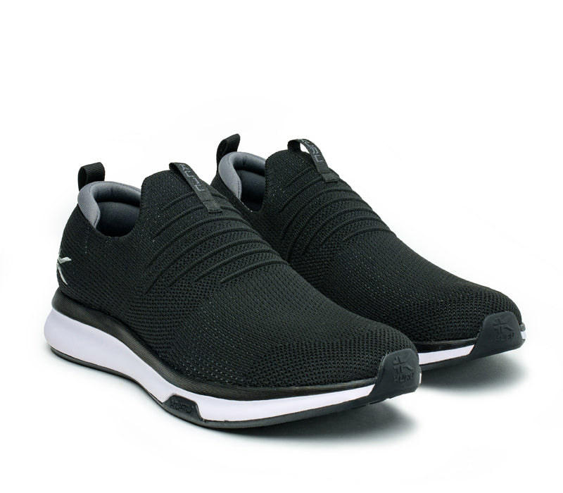 Buy Kook N Keech Men Black Woven Design Slip On Sneakers - Casual Shoes for  Men 13086256 | Myntra