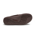 Detail of the sole pattern on the KURU Footwear LOFT Men's Slipper in JavaBrown