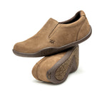 Stacked view of  KURU Footwear KIVI WIDE Men's Slip-on Shoe in Warmstone