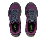 Top view of KURU Footwear QUANTUM 2.0 WIDE Women's Fitness Sneaker in ElectricGrape-MidnightBlue