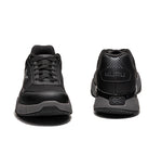 Front and back view on KURU Footwear QUANTUM 2.0 Women's Fitness Sneaker in Jet Black/Slate Gray