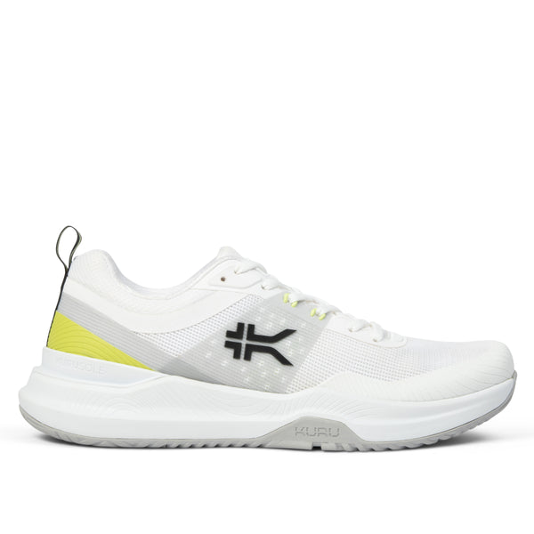KURU VELOCITY Men's Sneaker in Bright White-Limelight.