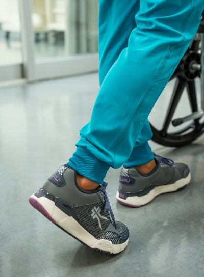 gray sneaker