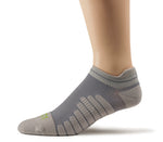 Inside profile details on the KURU Footwear SPARC 2.0 Ankle Sock in Gray