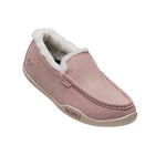 Toe touch view on KURU Footwear LOFT Women's Slipper in Soft Pink/Vanilla