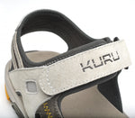 Close-up of the material on the KURU Footwear TREAD Men's Sandals in Feather-CedarBrown-Golden