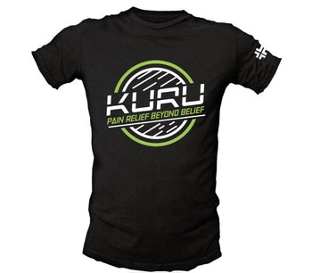 KURU Footwear Men's KURU T-Shirt in Jet Black